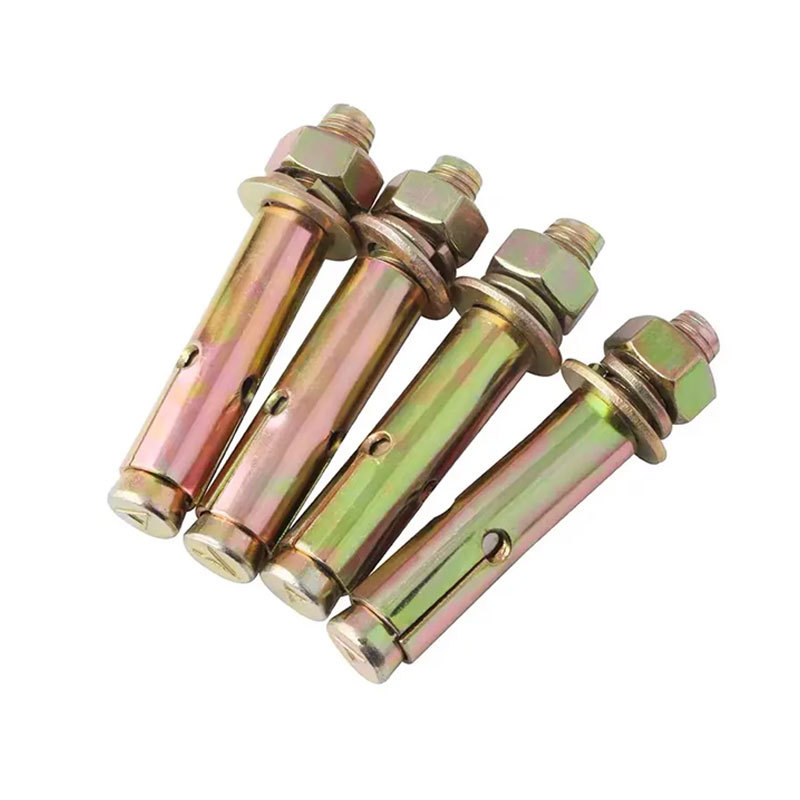 Color Yellow Zinc Plated  Sleeve Anchor