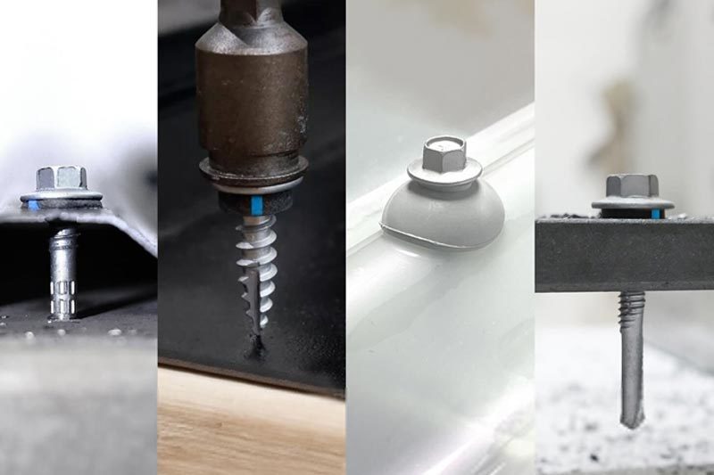 How many types of roofing screws